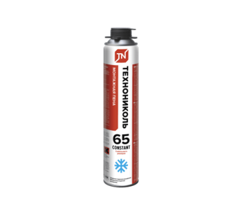 Пена монтажная профессиональная ТЕХНОНИКОЛЬ 65 CONSTANT зимняя